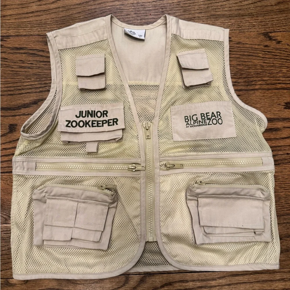 Big Bear Alpine Zoo Junior Zookeeper Vest | Kids Size L | Safari Explorer